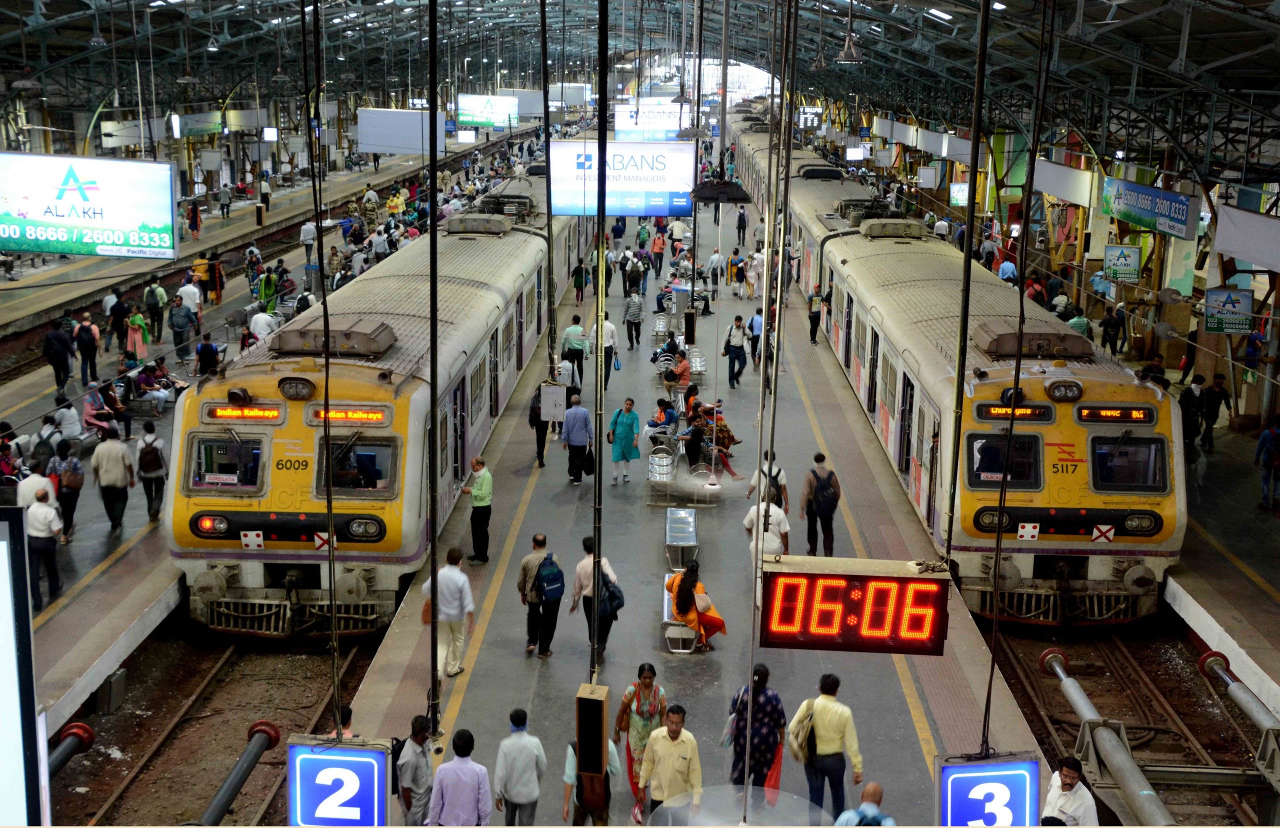 mumbai railway station( symbolic picture)