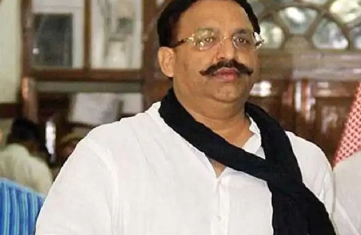 File photo of Mukhtar Ansari
